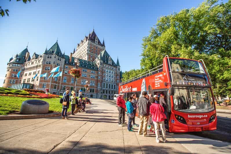 Quebec City: Hop-on Hop-off Open-Top Double Decker Bus Tour - Quebec City From Above: Why This Bus Tour Makes Sense