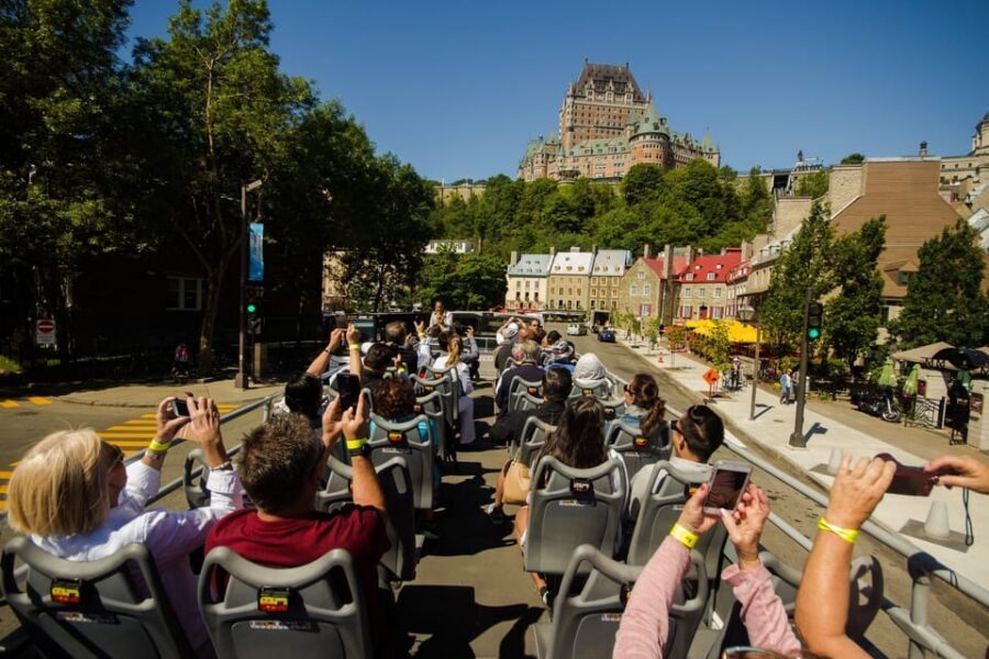 Quebec City: Hop-on Hop-off Open-Top Double Decker Bus Tour - How Long Should You Stay On Each Loop?