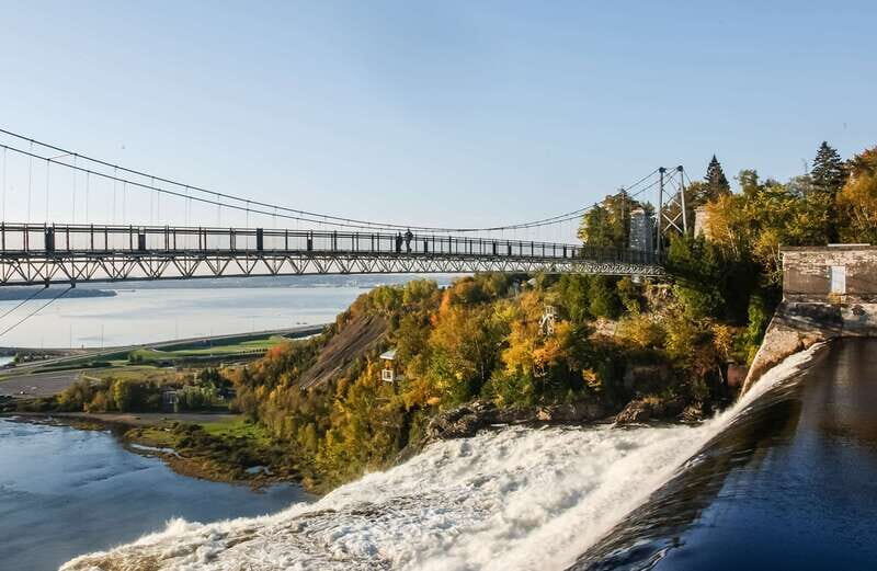 Quebec City: Montmorency Falls with Cable Car Ride - Entering Parc de la Chute-Montmorency at the Manufacture