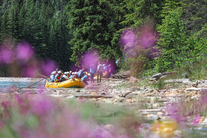 Rafting Adventure on the Kicking Horse River - Stop on the route: what the river time is like