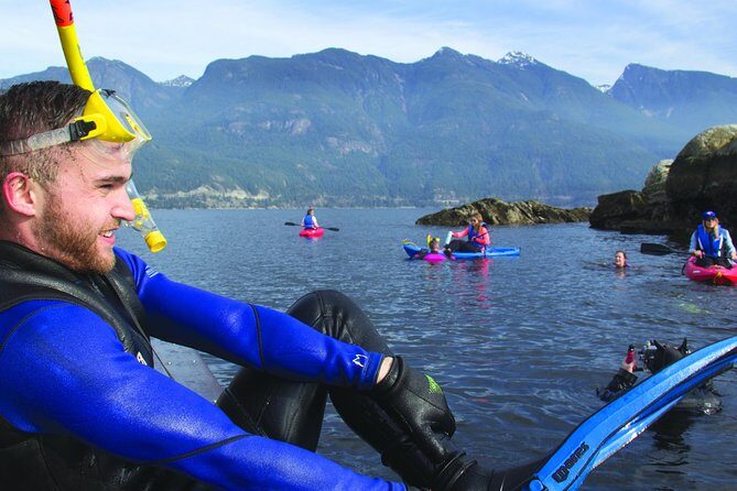 Snorkel, Kayak, and Seal Adventure: Vancouver Boat Tour - Horseshoe Bay Setup: boarding the boat without stress