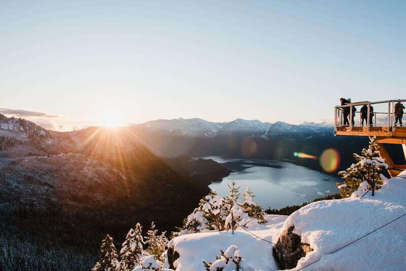 Squamish: Sea to Sky Gondola Admission Ticket - Winter season adds tubing and snowshoeing