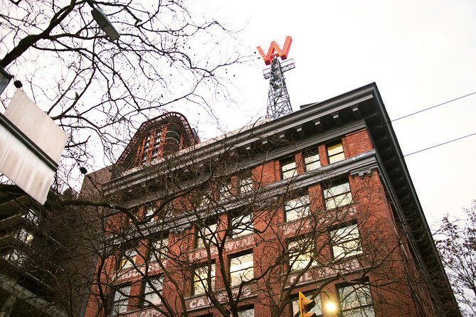 The Forbidden Downtown and Gastown Walking Tour - Hotel Europe and Maple Tree Square: near beer on the ground