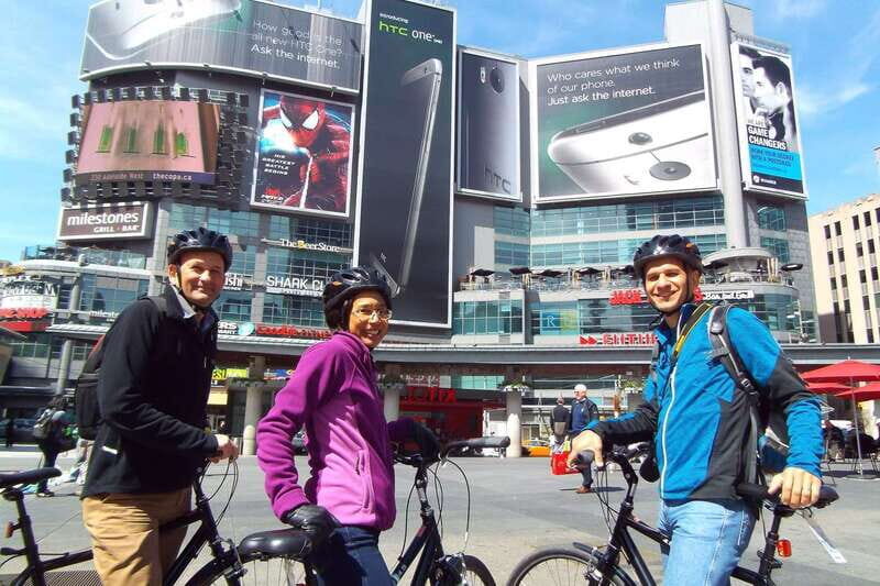 Toronto: Heart of Downtown 3.5-Hour Bike Tour - Corus Quay and Sugar Beach: A Lakefront Finish With Real Atmosphere