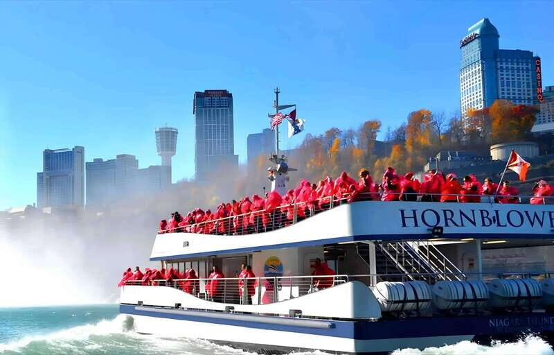 Toronto: Niagara Falls, Boat Ride & Journey Behind the Falls - Niagara Falls Canadian Side: Lunch, Shopping, and Getting Your Own Walk In