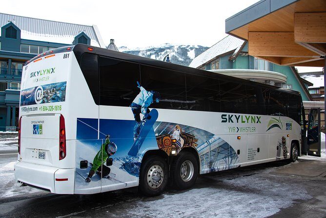 Vancouver Airport to-or-from Whistler or Squamish by Bus (Single trip) - Key things to notice before you go