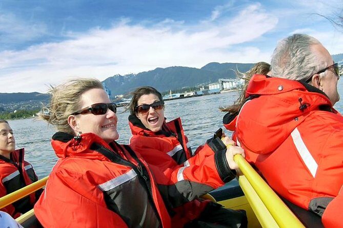 Vancouver City and Harbour Waterfront Sightseeing Boat Tour - Phase 2: Burrard Inlet crossing at up to 55 km/h