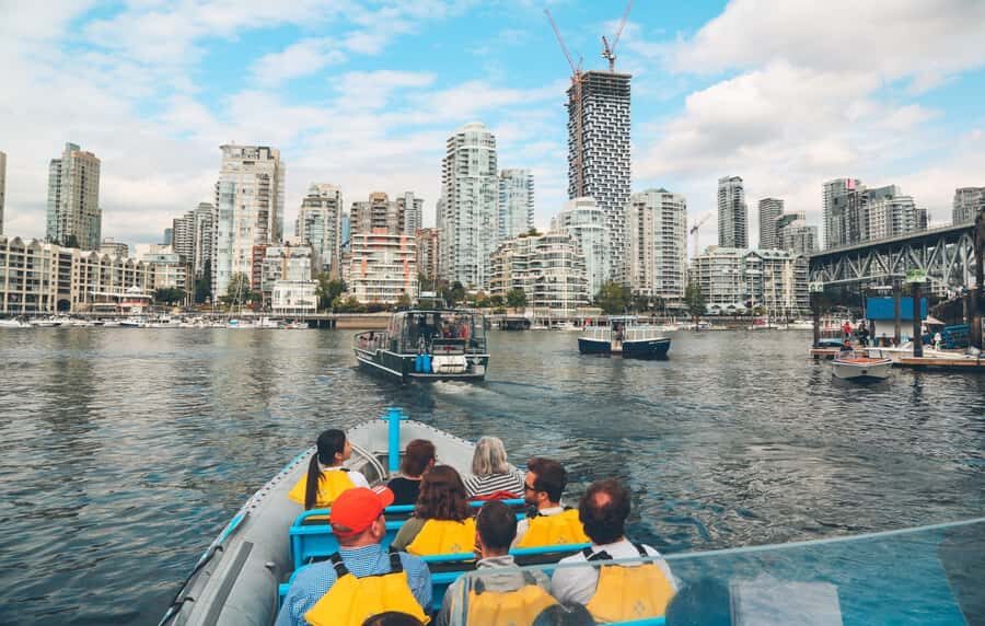 Vancouver: City and Seal Boat Tour - How bouncy is the ride? Motion, spray, and who should reconsider