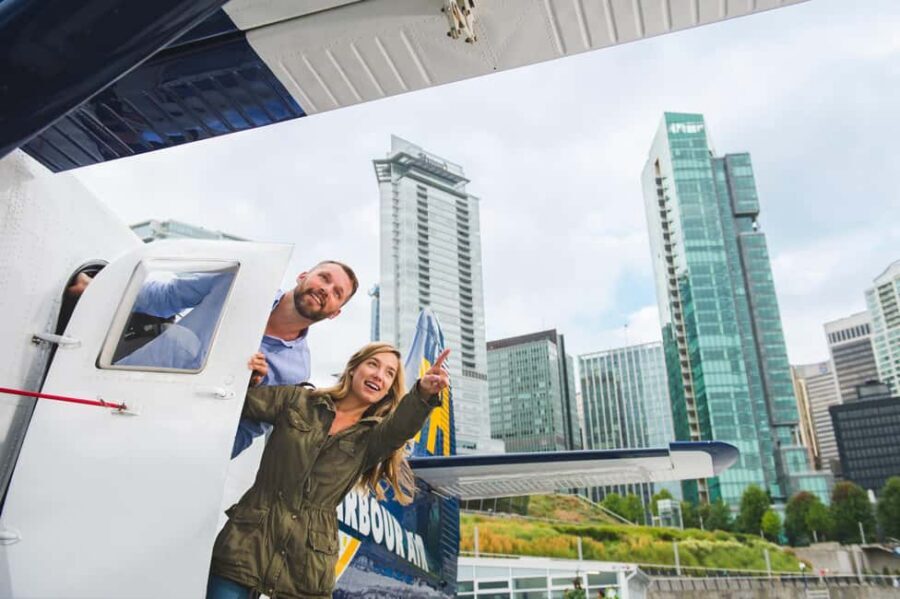 Vancouver: Scenic Panorama Seaplane Tour - BC Place and the 2026 soccer season angle