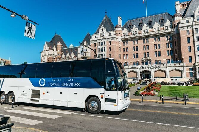 Victoria & Butchart Gardens Tour with Gulf Islands Cruise Ferry - Victoria city time and the Empress Hotel photo stop: where your hour goes