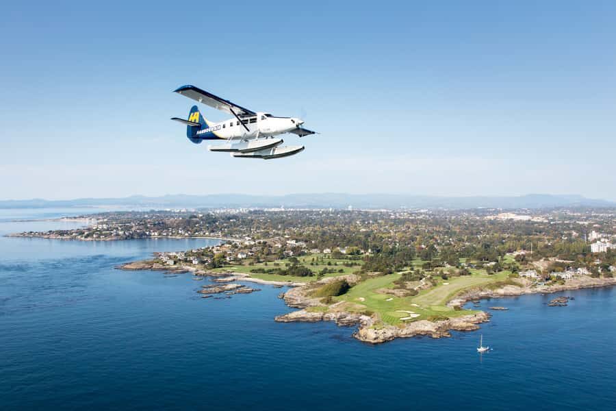 Victoria: Scenic Panorama Seaplane Tour - From 950 Wharf St to the Olympic Mountains: the best views you’ll get