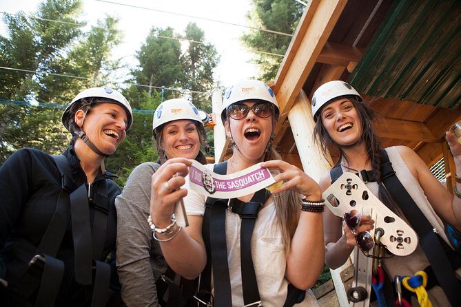 Whistler Sasquatch® Zipline - Where the Sasquatch experience really starts: 4282 Mountain Square and the “on purpose” flow