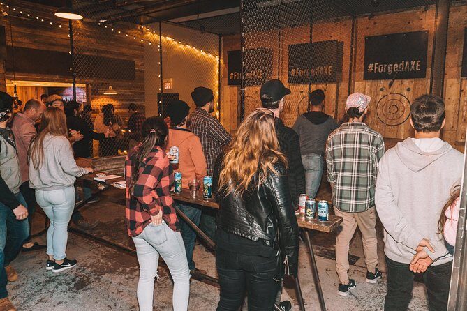 Whistler's Guided Axe Throwing Experience - From the desk to your first throw at Forged