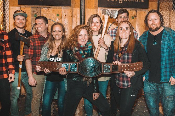 Whistler's Guided Axe Throwing Experience - Coaching that gets you scoring and playing, not just throwing